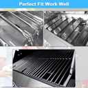 Grill Replacement Parts for Kitchenaid 720-0954 720-0733A 720-0733, Replacement for Kitchenaid Grill Grates 720-0954 & Heat Plates & Grill Burners & Igniters