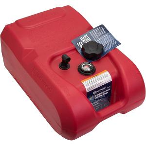 Attwood 8803LPG2S EPA and CARB Certified Portable Boat Gas Tank with Gauge, 3 Gallon Capacity