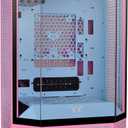 Thermaltake Tower 300 Bubble Pink Micro-ATX Case; 2x140mm CT Fan Included; Support Up to 420mm Radiator; Optional Chassis Stand Kit Allows Horizontal Display; CA-1Y4-00SAWN-00