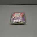 Jongdari Iron On Letters Chenille Letter Patches for Clothing, 2.2'' Varsity Self Adhesive Letters Embroidery Glitter Stick On Alphabet Patches (Pink, While, Blue, Purple. 110pcs)