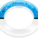 Clear Fishing Wire,755FT Monofilament Fishing Line,Clear String for Hanging,Strong Wire Invisible Nylon Thread for Hanging Balloon,Garland,Picture,Crafts,Decorations,Suitable for Beading Sewing