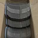 HORLIMER 4x4x2 inches Shipping Boxes Set of 100, White Corrugated Cardboard Box Literature Mailer