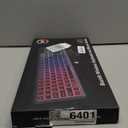 Wireless Keyboard and Mouse - RGB Backlit, Rechargeable & Light Up Letters, Full-Size, Ergonomic Tilt Angle, Sleep Mode, 2.4GHz Quiet Keyboard Mouse for Mac, Windows, Laptop, PC, Trueque (White)