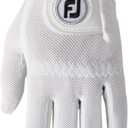 FootJoy Women's StaCooler Golf Glove, Pearl Small, Worn on Right Hand (White, S)
