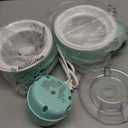 Dash My Mug Ice Cream Maker - Makes Single Serving of Gelato, Frozen Yogurt, Sorbet & More - Easy to Clean & Use - Aqua, 2 Bowls