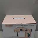 Magicfly Mini Sewing Machine with Extension Table, Dual Speed Portable Sewing Machine for Beginners with Light, Sewing Kit for Household Use, Pink