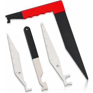 4 Packs Professional Firefighting Multi-Tool Kit, Ultimate Multipurpose Firefighting Tool for First Responders & Firefighters, Heavy-Duty Emergency Rescue Set