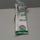 Hair Tool Organizer Wall Mounted, Sturdy Pine Wood Construction, Removable Stainless Steel Cup, Holds Hair Dryers, Straighteners, Curling Irons, Brushes, and More, White