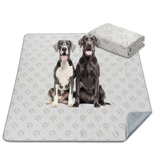 FXW Washable Pee Pads for Dogs, Puppy Pads with Super Absorbent, Specifically Designed for FXW Rollick/Homeplus 32/40/45inch 8 Panels Dog Playpen, 71" Square, Khaki, 1 Pack