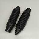 2Pcs Universal Rack and Pinion Boot, Steering Tie Rod End Bellows, Steering Rack Boots Set Car Accessories Fits for Most Vehicles