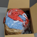 6FT Christmas Inflatables Outdoor Decs, Inflatable Polar Bear and Penguins in The Cup, Built-in Colorful LED Light, Blow Up Yard Decor for Lawn Garden Indoor Xmas Party, for Him, Her