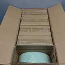 Moderna Round Mint Green Plastic Plate - 10 3/4" x 10 3/4" x 1/2" - 200 count box