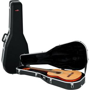 Gator Cases Deluxe ABS Molded Case for Classical Style Acoustic Guitars, (GC Classic)