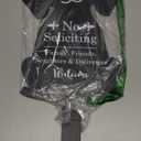 Pigort No Soliciting Sign for House Funny Metal No Soliciting Yard Sign Cute Dog Shape 8"X16"
