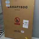 DAHAPYBOO Cork Board with Linen White,Bulletin Board 36"x24" Hanging Corkboards for Office Home School Message Board or Vision Board Decoration.