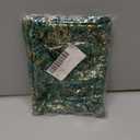 Gold Table Runner Christmas Snow Gauze Sheer Chiffon Cheesecloth Sequin 10FT Glitter Metallic Foil Dining Wedding Birthday Party Fall Winter Anniversary Holiday Centerpiece Table Decor Emerald Green (10ft x 1pc)