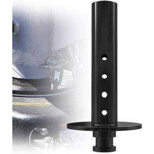 5th Wheel to Gooseneck Adapter Fit for Semi-Tractor with 4" Round Tube