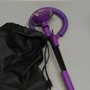 Skip Ball para nios, porttil, plegable, colorido, rueda de destello, pelota oscilante, juguetes deportivos para nias y nios, juguete para nios y adultos. Regalos para mam, mujeres y nias (Morado)