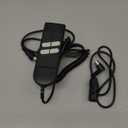 Fromann Recliners Remote Hand Control Handset 180 Degree 5 Pin 4/6 Button with 90 Degree Extension Cord for Power Sofa and Lift Chairs