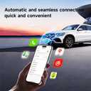 Wireless Carplay Adapter for iPhone New Intelligent Upgrade, Easy to Upgrade Wired CarPlay to Wireless, Instant Connection, Super Mini Car Playback Adapter for Cars with Built-in CarPlay