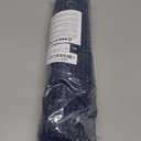 BEQHAUSE Dirt Trapper Door Mat 17" x 30" Half Circle Non Slip Washable Doormats Entrance Rugs Absorbent Welcome Low Profile Floor Mats for Front Back Door and Entryway, Blue  (Semicircular))