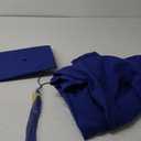 Unisex Adult Matte Graduation Cap and Gown Tassel Set (51''FF(5'6''-5'8''), Royal Blue)