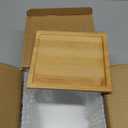 VITVITI Disposable Face Towel Holder Containers, Metal Iron Facial Clean Towels Box for XL Clean Skin Club, Large Capacity With Bamboo Lid for Bathroom, White