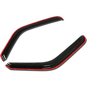 Auto Dynasty 2Pcs in-Channel Window Visor Deflector Rain Guard Replacement Compatible with 1993-2008 Ford Ranger Mazda B2300 B2500 B3000 B4000, Acrylic