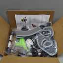 Adjustable Dog Wheelchair for Back Legs Mobility Support Lightweight Pet Wheelchair for Disabled Hind Legs Walking Stable Dog Cart for Pets (White 3XS for 3-6.6lb)