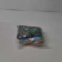 Luciphia 1 Pack 3 Blankets Fluffy Premium Fleece Pet Blanket Flannel Paw Printed Throw for Dog Cat(Small 23x16'', Grey/Brown/Blue)