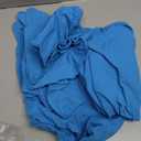 AlvaQ Shorts Romper for Women Dressy Plus Size Summer Short Sleeve Rompers with Pockets Cute Square Neck Wide Leg Short Jumpsuits Mini Dress, Blue, 2X-Large