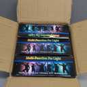 3-Pack DJ Stage Light for Parties LED Par Lights | 36LED, RGB, 9-Mode, Sound Activated, DMX Control, Uplighting for Wedding Club Christmas Disco Party Light