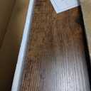 Heimlove 48 Inch Floating Shelves for Wall 8 Inch Deep Rustic Brown Shelves Set of 2,Wall Mounted Rustic Wood Long Floating ShelfLarge Display & Storage Shelf with Invisible Brackets