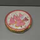 40Pcs 9 Inch Christmas Plates Merry Christmas Disposable Paper Plates Gold Foil Pink Xmas Tree Party Plates for Holiday Party Dinner Tableware Supplies Decor