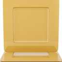 MAONAME Gold Charger Plates, Plastic Plate Chargers Set of 6, 13" Round Chargers for Dinner Plates, Decorative Table Charger for Wedding, Table Setting