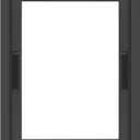 MCS Canvas Float Frames 9x12 Frame, Black Frame for Finished Canvases, Vertical & Horizontal Wall Hanging Large Frame with Adhesive for Canvas Paintings (1-Pack)