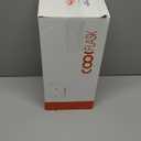 Coolflask 128 oz Gallon Water Bottle Insulated with Straw&3 Lids, Water Jug Large Stainless Steel Metal Vacuum Wide Mouth for Sports, Gym or Office, Non-BPA Keep Cold 48H Hot 24H, Ombre Wine/Navy