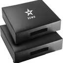 Weightlifting Crash Pad, Silencer Drop Pads for Floor Protection, Set of 2 (Black, M)