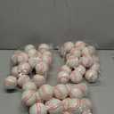 60 Pcs Baseball Stress Ball, 2.5 Inch Mini Squeeze Foam Baseball Bulk, Baseball Squishy Balls for Kids, Relaxable Sports Ball for Themed Party Favors, Decoration, Anxiety Relief