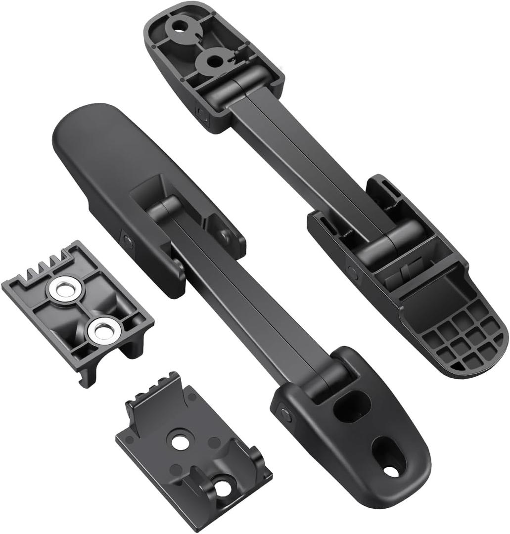 2 PCS Premium Heavy Duty Hood Latch Kit, LH/RH, Fits Kenworth T170 T270 T300 T370 T440 T470 T660 / Peterbilt 325 335 337 340 348 384 386 567 569 / Mack CH/Blue Bird, Replace 315-5502 315-5503