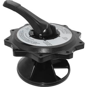 MULAN SPX0715BA3 Key Cover and Handle Assembly Compatible with Hayward Multiport Valves and Filters - Black