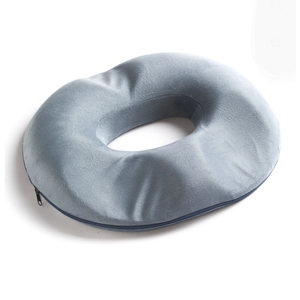Donut Pillow Hemorrhoid Seat Cushion - Premium Doughnut Pillow - Super Comfort Round Ring Hemorrhoid Pillow - Helps Ease Post Natal, Prostate, Post Surgery, Beautiful Buttocks Pads