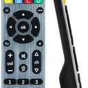 GE 4-Device Universal Remote Control, Designer Series, Brushed Nickel/Silver, 33709