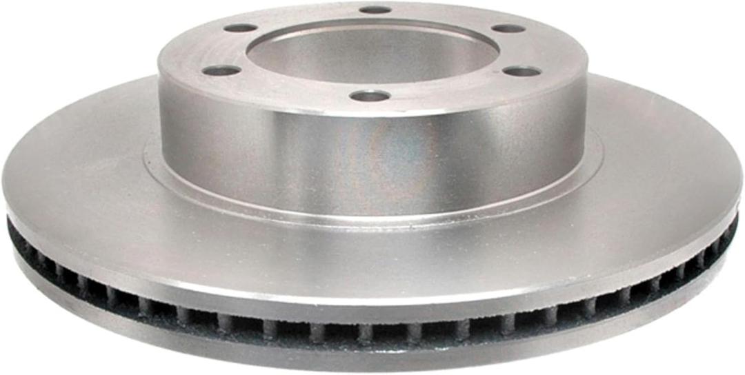ACDelco Silver Front Brake Rotor 18A1101A | GM 19261852 Brake Rotors for Select Toyota Sequoia, Toyota Tundra and more