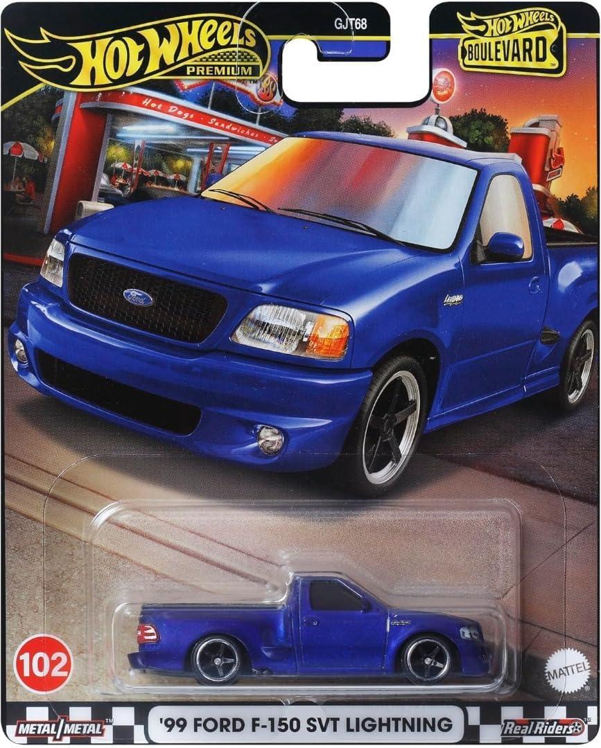 Hot Wheels '99 Ford F 150 SVT Lightning, Premium Boulevard