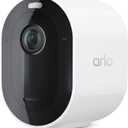 Arlo Pro 5S Spotlight Security Camera 2K HDR | Outdoor | Wireless | Dual-Band Wi-Fi Connects to the Strongest Network | 12X Zoom, 2-Way Audio, Siren, Color Night Vision, Live Stream White