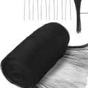 Bird Netting for Garden, 26 x 49FT Heavy Duty Anti Bird Netting Mesh with Ties and Landscape Staples for Vegetable, Fruit Trees & Other Plants, Lasting Against Birds Squirrels and Poultry, Black
