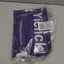 Yiclick Exfoliating Body Scrubber, Back Scrubber for Shower Bath, Japanese Scrub Wash Cloth, Exfoliating Washcloth Towel for Men Women, Body Exfoliator Loofah Luffa Sponge Net Rag Back Washer (Black)