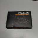 Heavy Duty Grommet Tool Kit with 1/2 Inch Die and 300 Sets of 12MM Grommets,Handheld Manual Eyelet Tool Rivet Press Punch Pliers for Leather Canvas Fabric