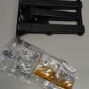 USX MOUNT Full Motion TV Wall Mount - Universal Single Stud Corner Bracket for 13-32 inch TVs, Monitor Wall Mount for LCD Monitor Swivel Tilt Rotation Articulating, VESA100x100mm, Up to 33LBS